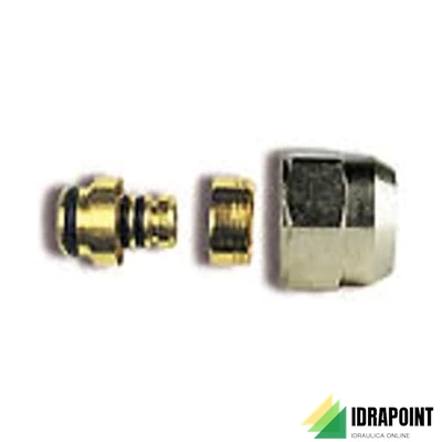 RACCORDO COMPRESSIONE TUBO MULTISTRATO - Ø 1/2