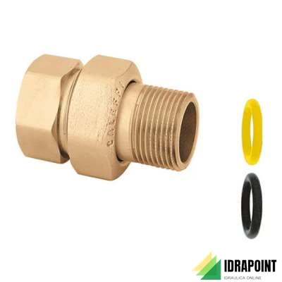 RACCORDO DIRITTO 3 PEZZI Ø 1/2