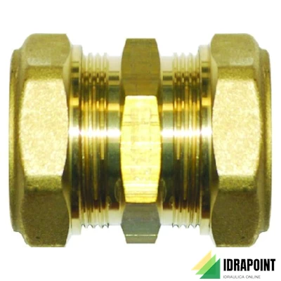 RACCORDO DRITTO A DOPPIO INNESTO DN16XDN16 F TWIN SOLAR