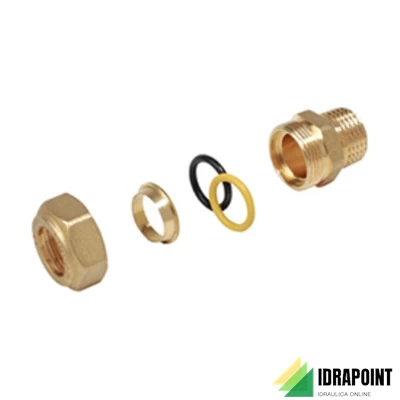 RACCORDO MONOCONO/OR Ø 3/4