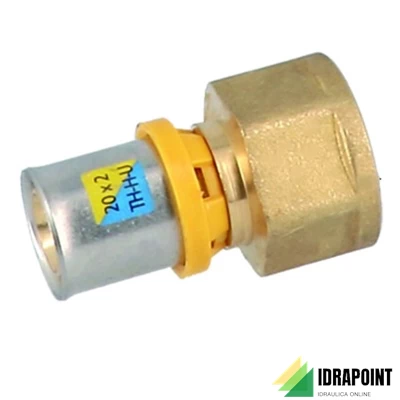 RACCORDO MULTISTRATO DIRITTO FEMMINA TRIDENT Ø 3/4