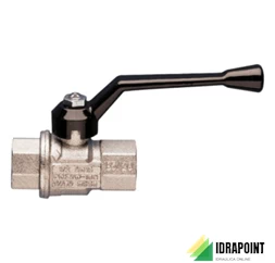 VALVOLA SFERA 1700 P. TOT. CON LEVA ALLUMINIO Ø 3/8