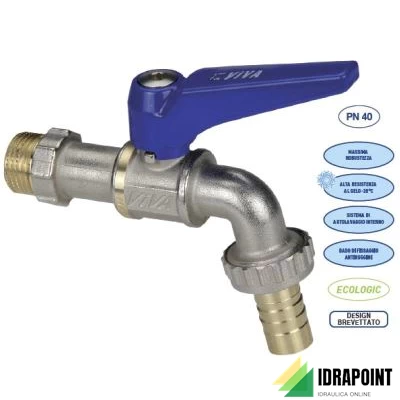 RUBINETTO A SFERA PORTAGOMMA Ø 1