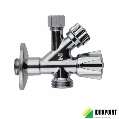 RUBINETTO SOTTOLAVABO CON ATTACCO LAVATRICE Ø1/2