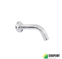 BOCCA FISSA A PARETE Ø 24 MM PESANTE 165 MM