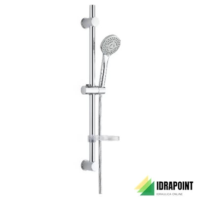 SALISCENDI 3 GETTI FLESSIBILE 150 CM CON PORTASAPONE