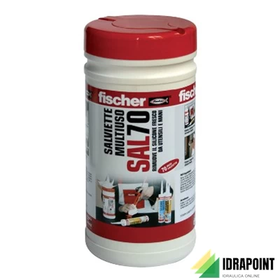 SALVIETTE RIMUOVI SILICONE SAL70 CONF. 70 SALVIETTE