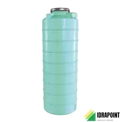 SERBATOIO PE VERTICALE CILINDRICO HSV LT. 300 - Ø 51X1662 CM