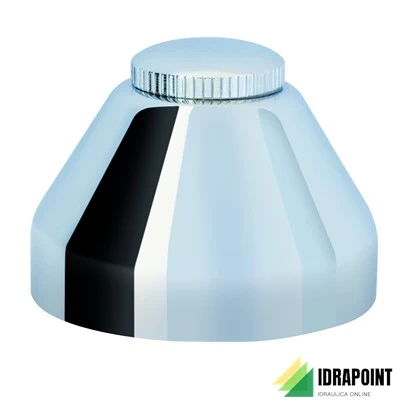 SET CAPPUCCIO CON ROSONE PER VALVOLA DA INCASSO