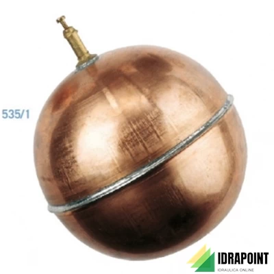 SFERA RAME Ø 120 MM PER ASTA PIATTA