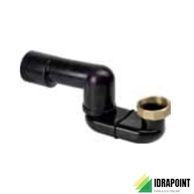 SIFONE VASCA GIREVOLE BASSO PEHD Ø 40/50 MM