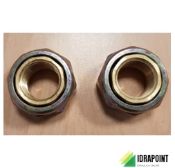 COPPIA BOCCHETTONI PER POMPE Ø 1