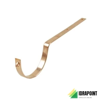 SOSTEGNO CON STRAPPO X DOCCIA IN RAME SV. 20