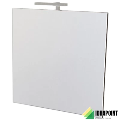 SPECCHIO L 100 X H 75 CM CON LAMPADA LED 5 WATT - 4000° K