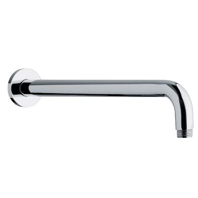 BRACCIO DOCCIA PER INSTALLAZIONE A PARETE CROMATO L. 350 MM