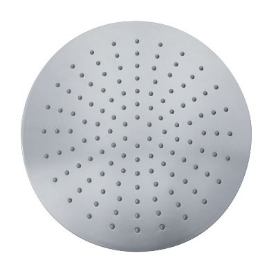 SOFFIONE TONDO INOX 18/10 Ø 200 MM GETTO A PIOGGIA MOD. ROMA