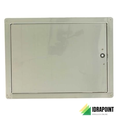 SPORTELLO X CONTATORE ACQUA IN ACCIAIO INOX 300X400 MM