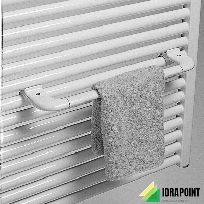 STENDINO PER SCALDASALVIETTE NOVO RAL 9010 - 40 CM