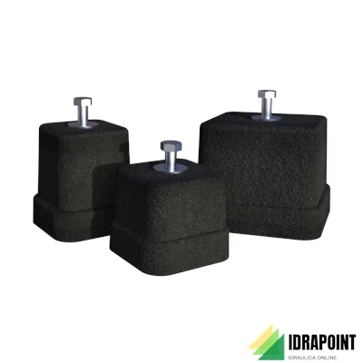 SUPPORTO A PAVIMENTO PER UNITA' ESTERNE SPK 200 100X100X80MM