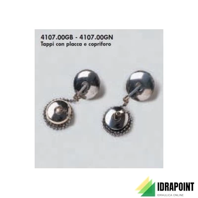 TAPPO CON CATENELLA PRE SIFONE Ø 31 MM