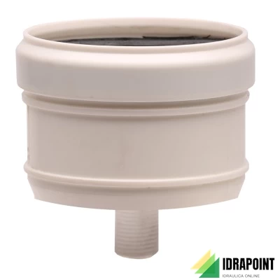 TAPPO FEMMINA PPS Ø 125 MM PER FUMI DI CONDENSAZIONE