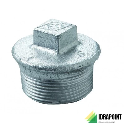 TAPPO MASCHIO ZINCATO Ø 1