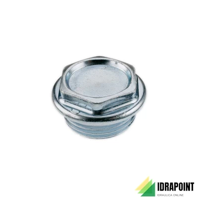 TAPPO ZINCATO PER RADIATORE Ø 1.1/4 SX