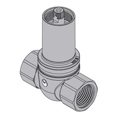 VALVOLA INCASSO TECO DN15 Ø 1/2