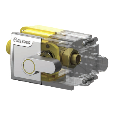 KIT VALVOLA + SCATOLA DA INCASSO GAS + PL + LEVA K164