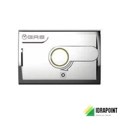 KIT PLACCA CROMO E LEVA K2-K164