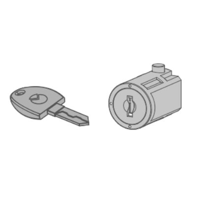 TECO KEY CLICK SERRATURA E CHIAVE PER VALVOLE GAS