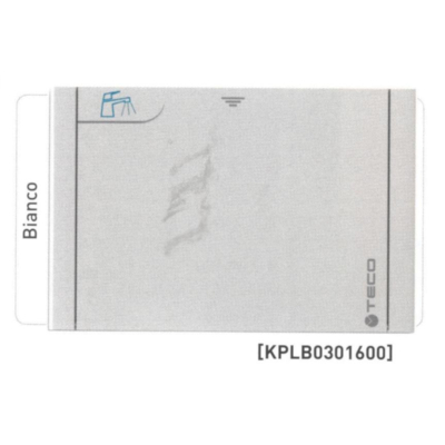 PLACCA DI COPERTURA 135X90MM PER K4.0/K4.1 BIANCA