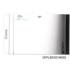 PLACCA DI COPERTURA 135X90MM PER K4.0/K4.1 CROMO