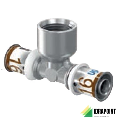 TE UNIPIPE FEMMINA Ø 16X1/2