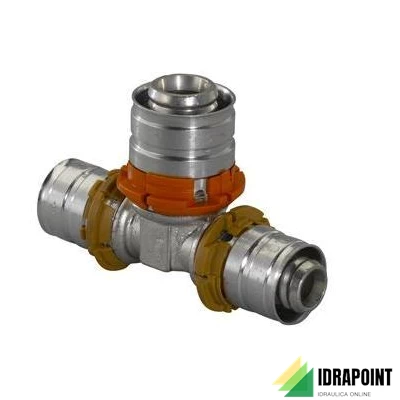 TE UNIPIPE RIDOTTO Ø 50X40X50 MM