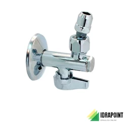 RUBINETTO SOTTOLAVABO ATTACCO SNODATO CON FILTRO Ø 1/2