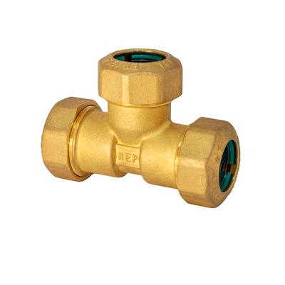 TEE OTTONE PP X TUBO PE Ø 63X63X63 MM