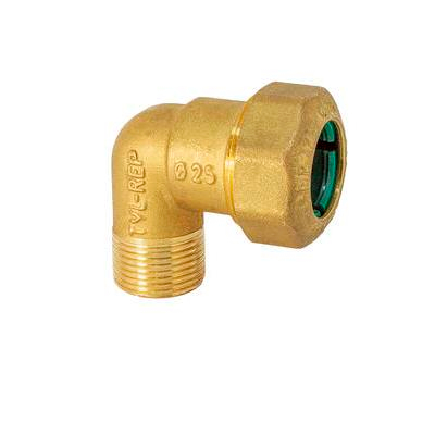 CURVA OTTONE FP X TUBO PE Ø 50X1.1/2