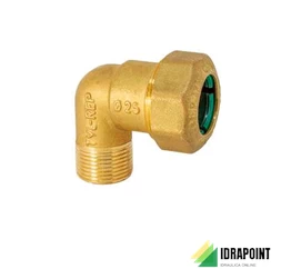 CURVA OTTONE FP X TUBO PE Ø 50X1.1/2