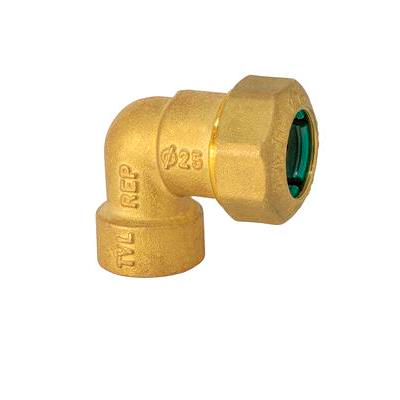 CURVA OTTONE FP X TUBO PE Ø 63X2''F