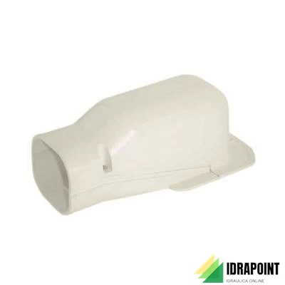 TERMINALE A MURO IN PVC EFFE LINE -107X77 MM