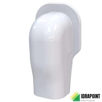 TERMINALE A MURO PVC TMQ EXCELLENS 78X68 MM