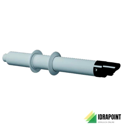 TERMINALE ORIZZONTALE COASSIALE Ø 60/100 MM ITALTHERM