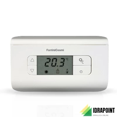 TERMOSTATO A BATTERIA LCD ESTATE/INVERNO CON SPIA CH115