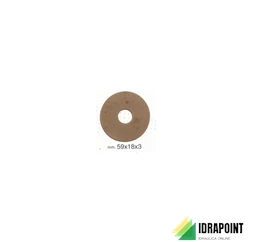 GUARNIZIONE PARA PER BATTERIA WC 59X18X3 MM