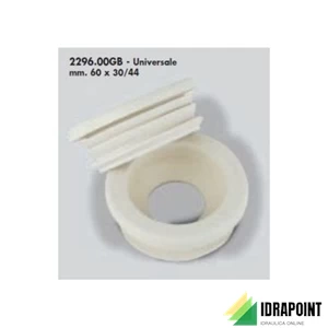 MORSETTO GOMMA WC 60X30/44 MM