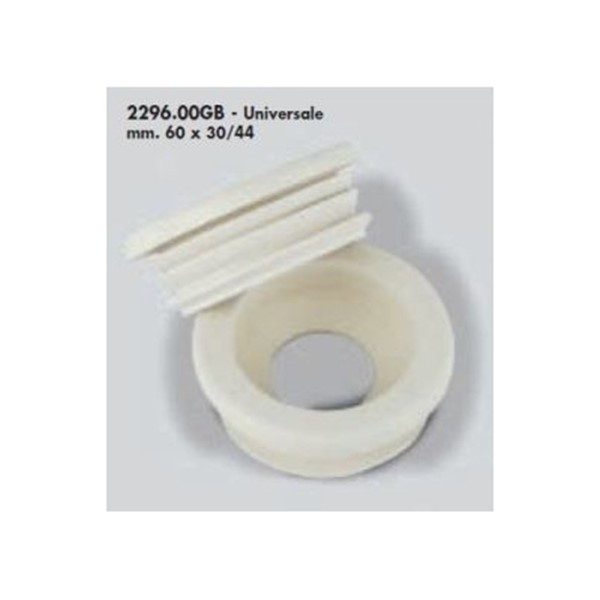 MORSETTO GOMMA WC 60X30/44 MM