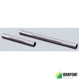 TUBO FLESSIBILE CROMATO PER VASO Ø 30 MM