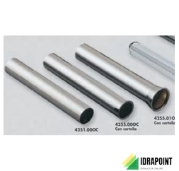 TUBO CON BORDO PER SIFONE Ø 1