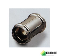 MANICOTTO CROMATO CON O-RING X TUBO Ø 26 MM